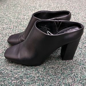 Black slip on Boots